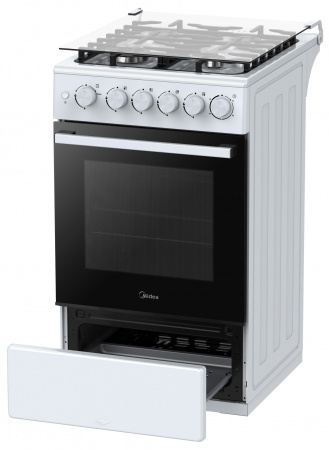 Газовая плита Midea MFO-M4G20T0E(WH)